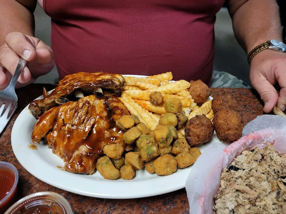 Barbecue Ribs&Chopped Pork