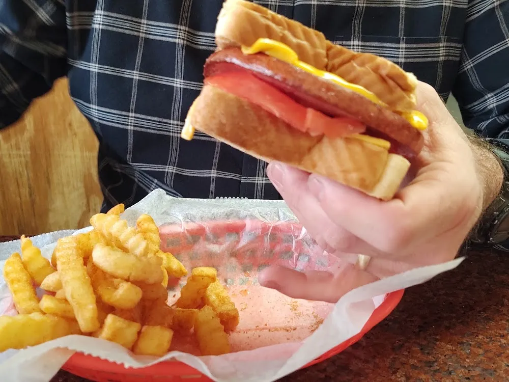 Fried Bologna Sandwich