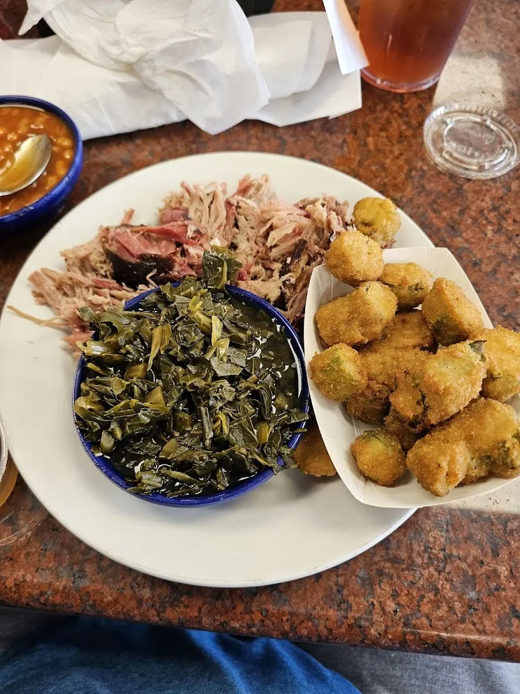 Pulled Pork Fried Okra